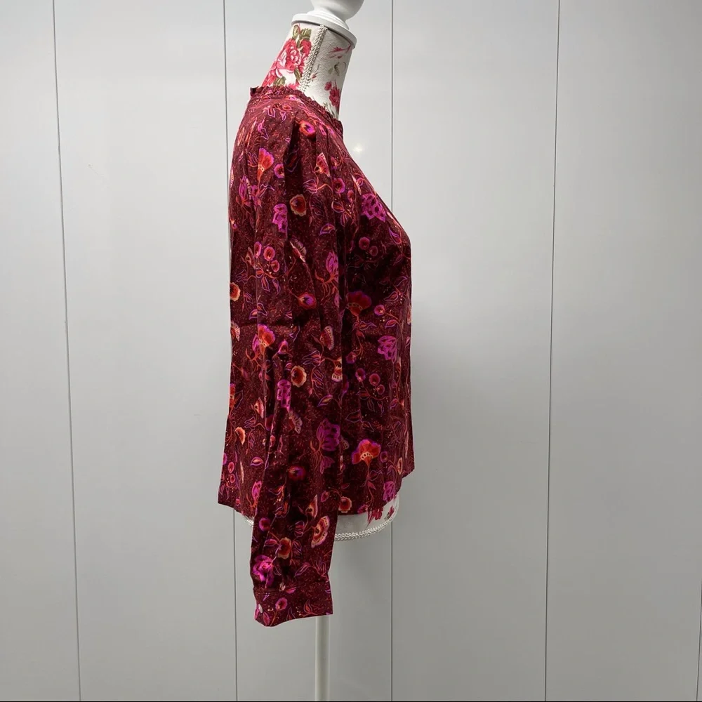 🌺 BOHO LONG SLEEVE BLOUSE - Picture 3 of 10